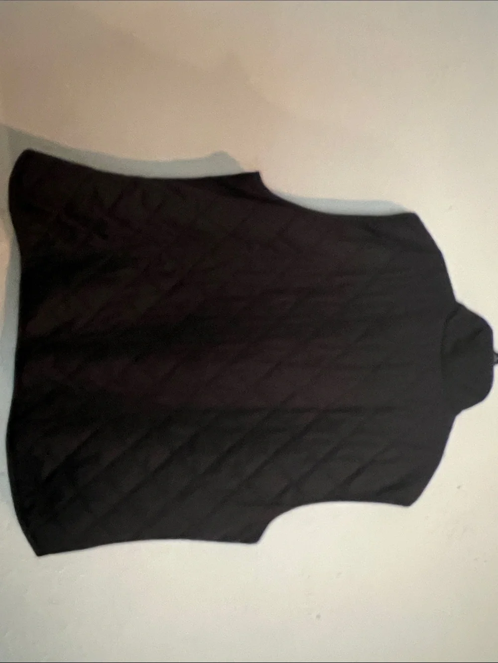 Old Navy Black Puffer Jacket with Gold-Tone Zipper